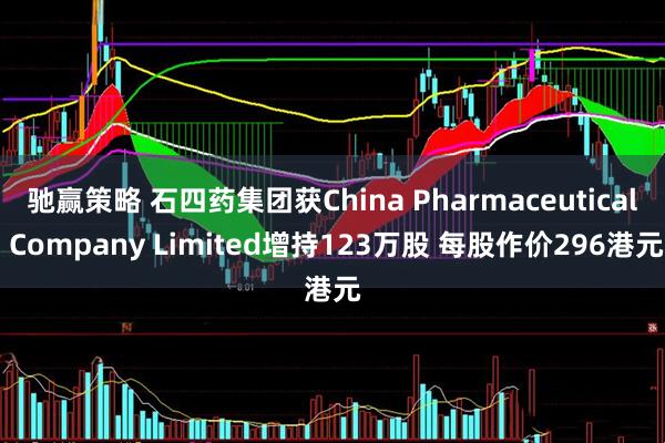 驰赢策略 石四药集团获China Pharmaceutical Company Limited增持123万股 每股作价296港元